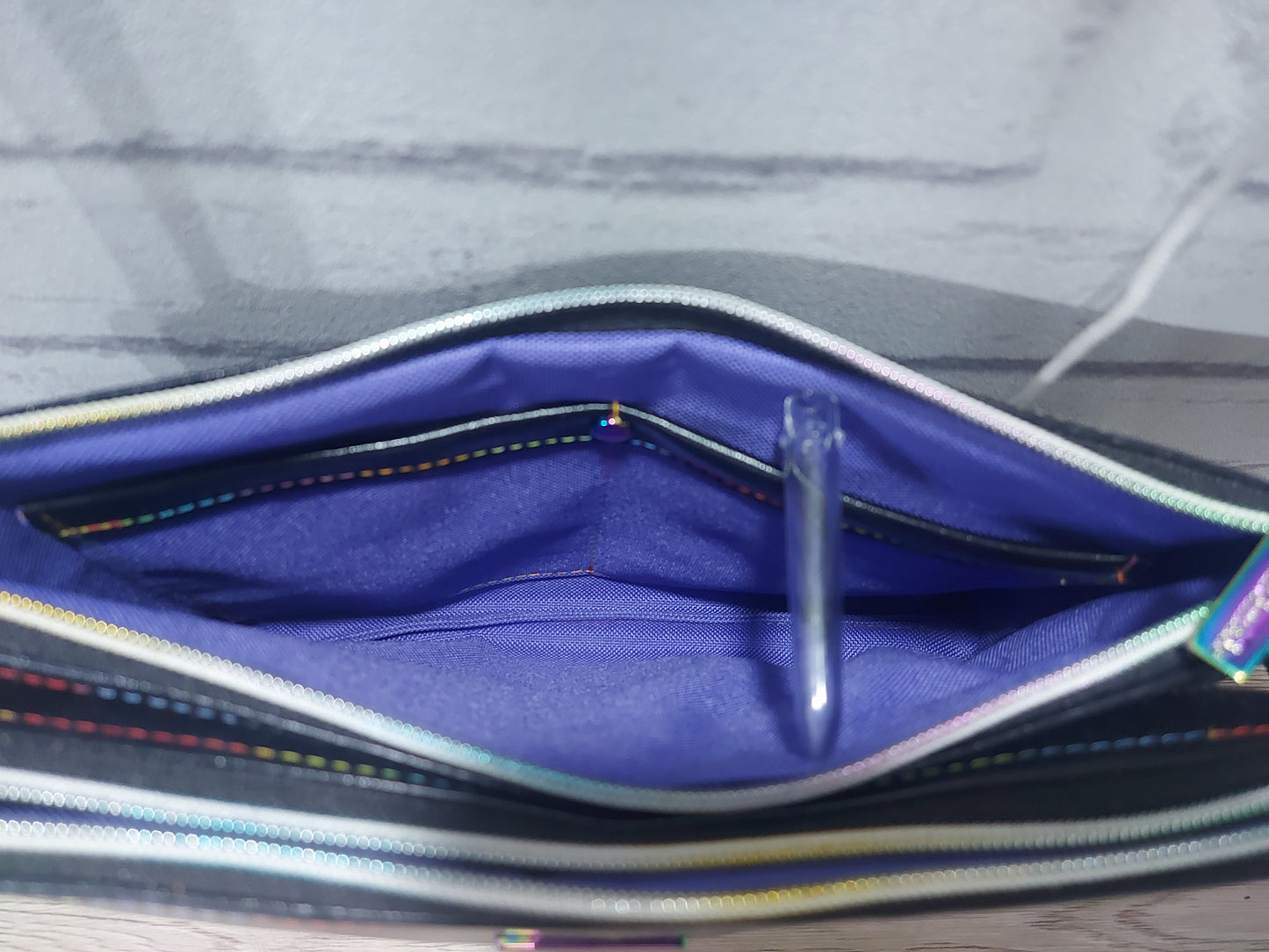 Black Leather Crossbody Bag