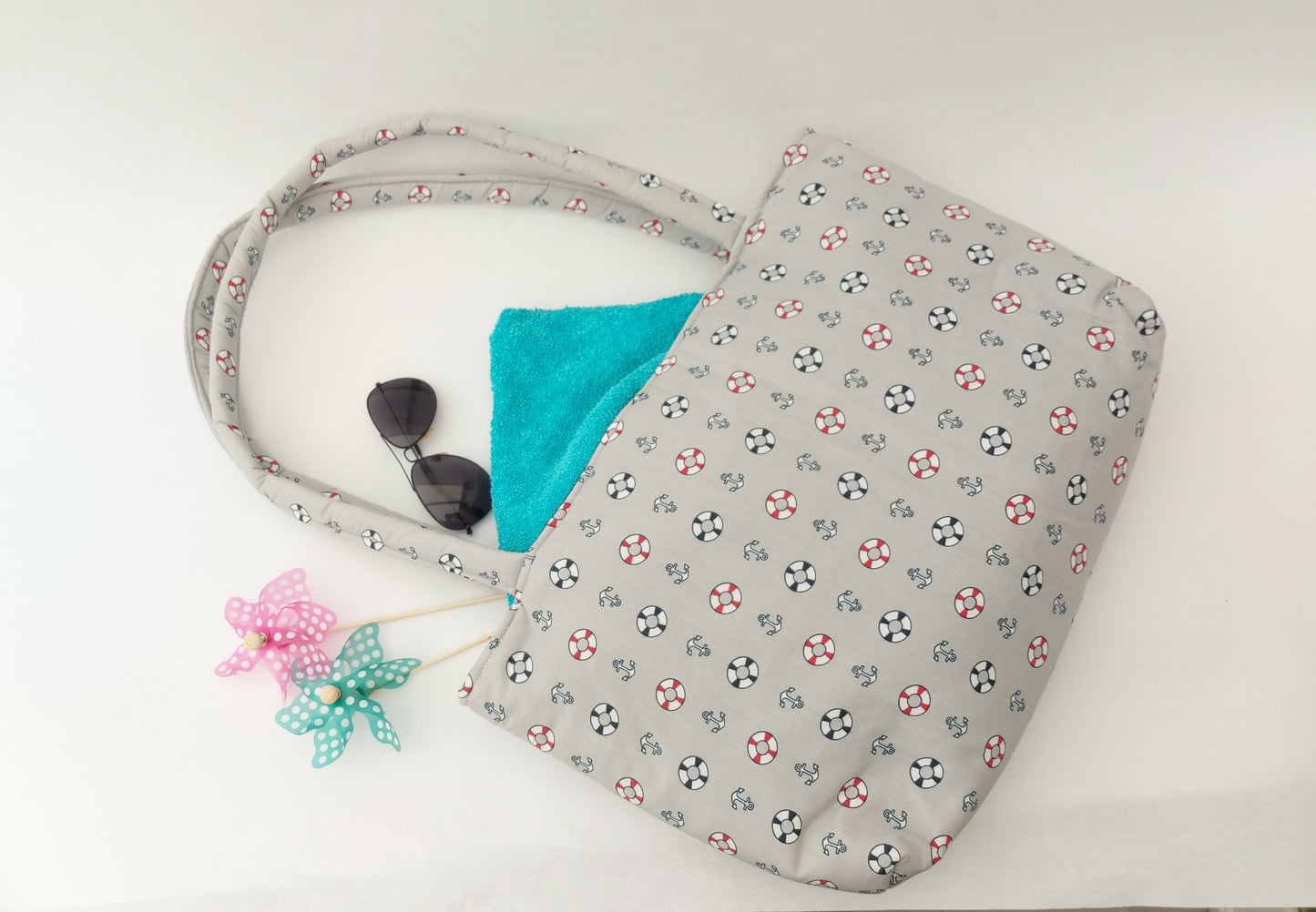 Over sized Fabric Beach bag
