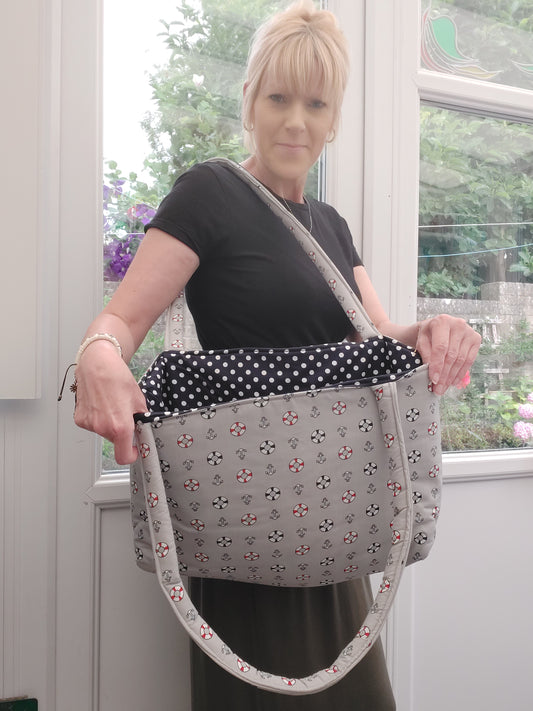 Over sized Fabric Beach bag